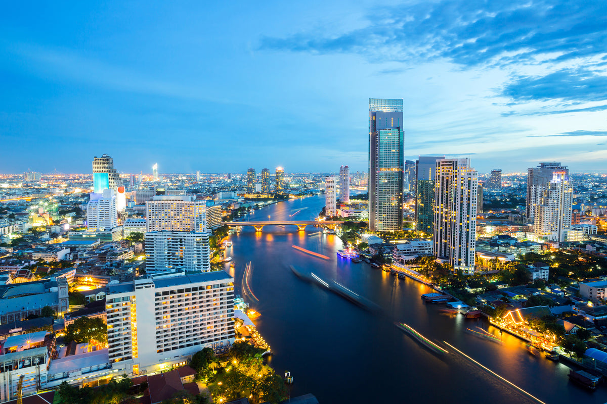 3-piece-acrylic-print-skyline-bangkok-at-dusk