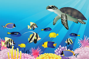 acrylic-print-childrens-underwater-world