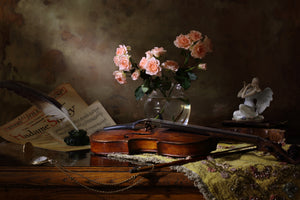 3-piece-acrylic-print-still-life-with-violin-and-roses