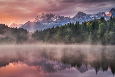 poster-print-sunrise-at-the-lake-x