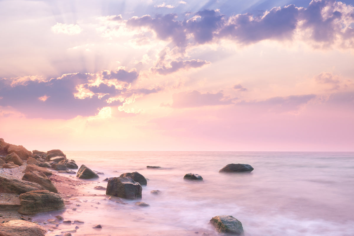 modern-3-piece-aluminium-print-sunrise-at-sea
