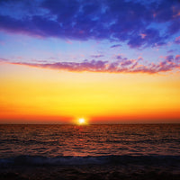 4-piece-aluminium-print-vibrant-sunset