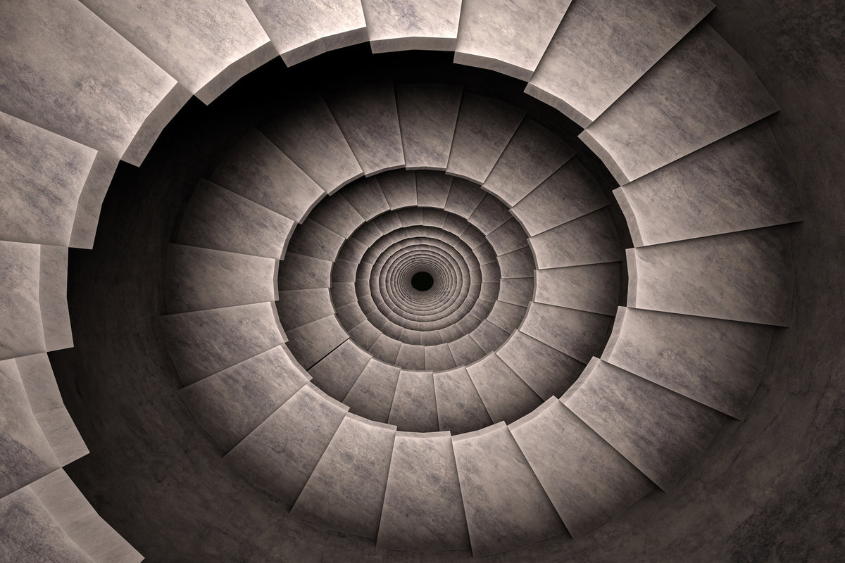 canvas-print-stone-spiral-staircase