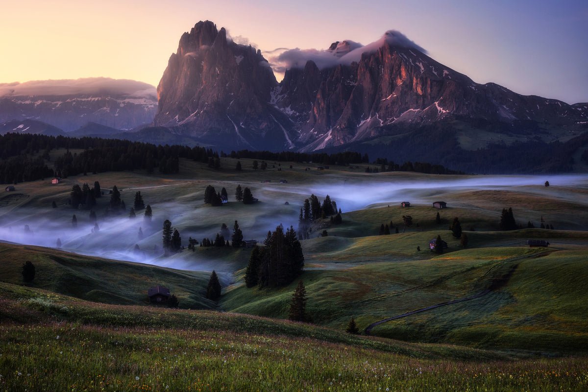 3-piece-aluminium-print-an-alpine-morning