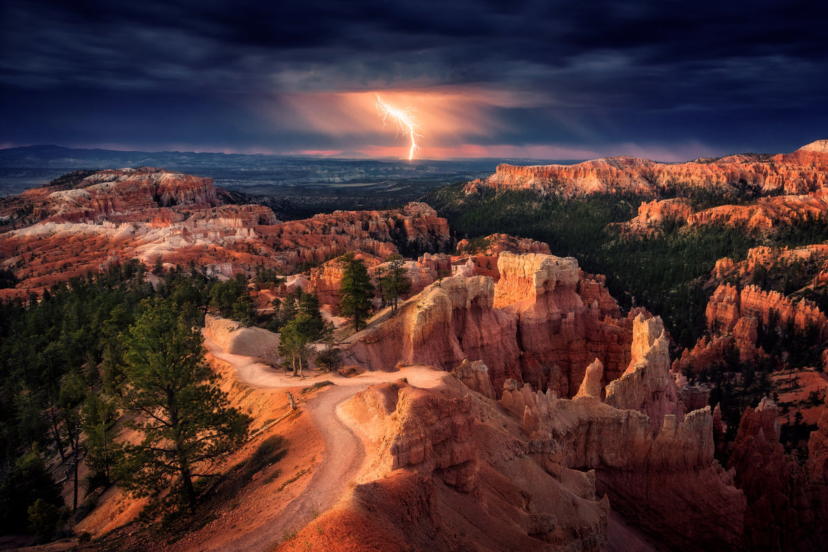 3-piece-acrylic-print-lightning-over-bryce-canyon