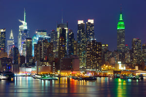 3-piece-aluminium-print-skyline-new-york-midtown-at-night