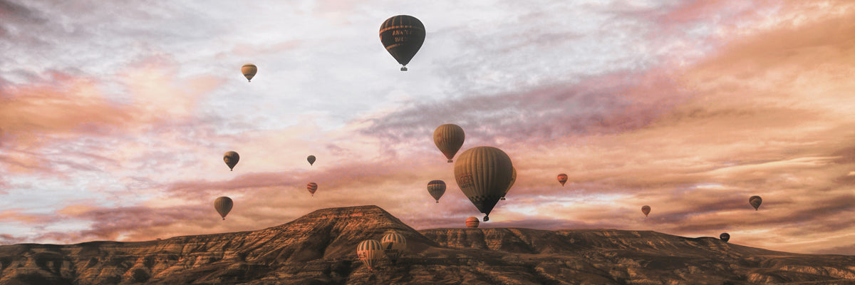 panoramic-3-piece-aluminium-print-cappodocia-hot-air-balloon-panorama
