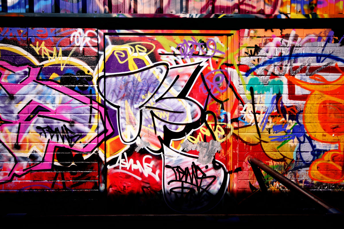 3-piece-aluminium-print-graffiti-wall-art