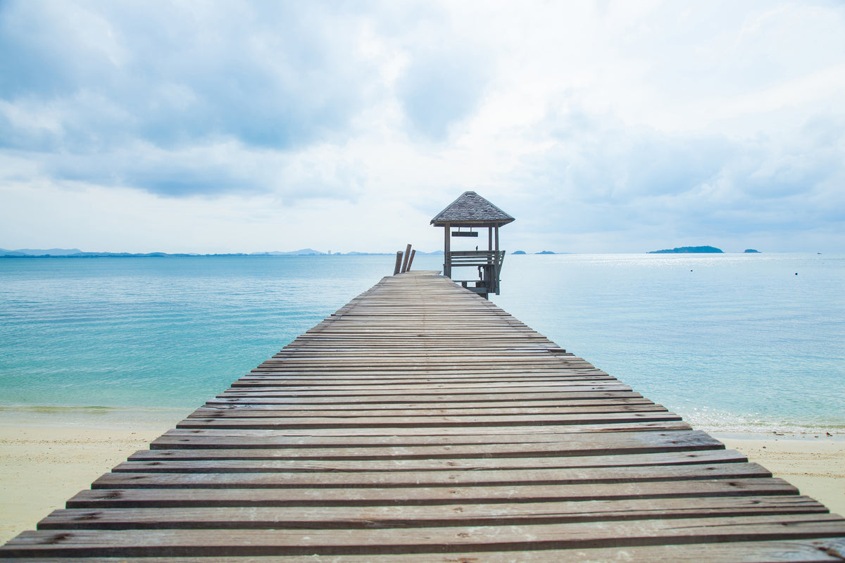 framedcanvas-print-ocean-footbridge