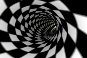 modern-3-piece-canvas-print-abstract-tunnel-black-white