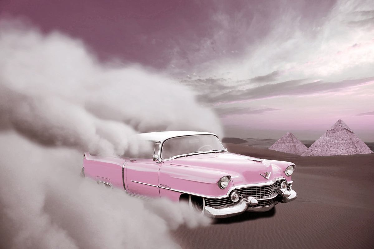 modern-3-piece-canvas-print-vintage-car-in-the-desert-sand