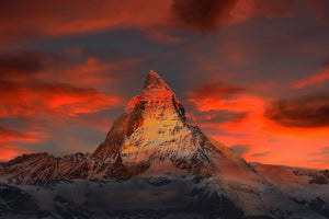 modern-3-piece-aluminium-print-mountains-of-switzerland-at-sunset