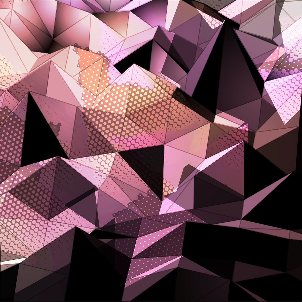 9-piece-aluminium-print-3d-crystal-structure