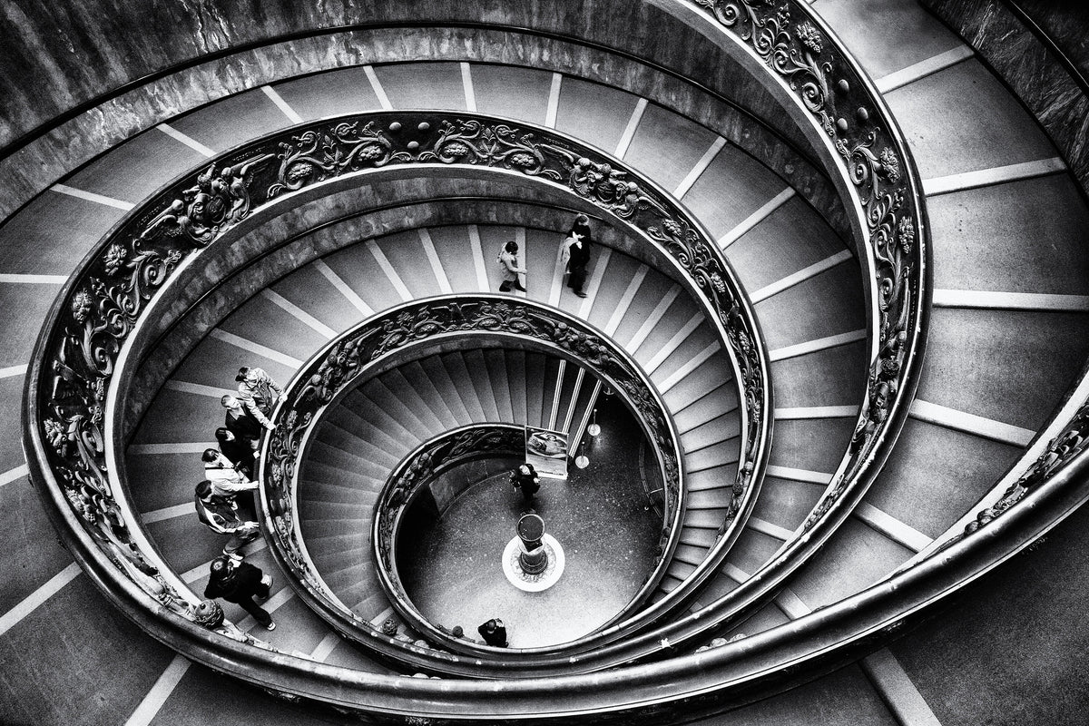 3-piece-acrylic-print-stairs-in-the-vatican