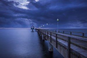 aluminium-print-pier-at-night