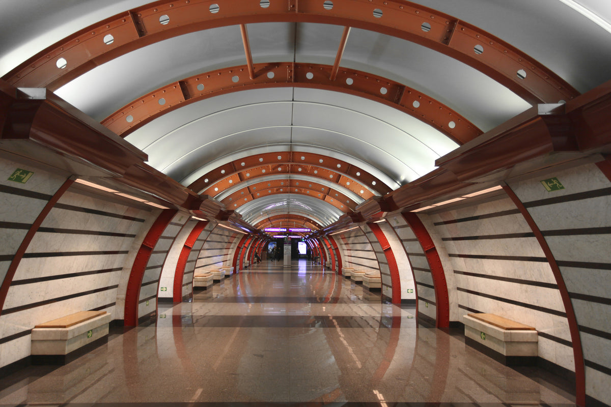 aluminium-print-metro-station