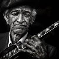 4-piece-acrylic-print-the-guitarist