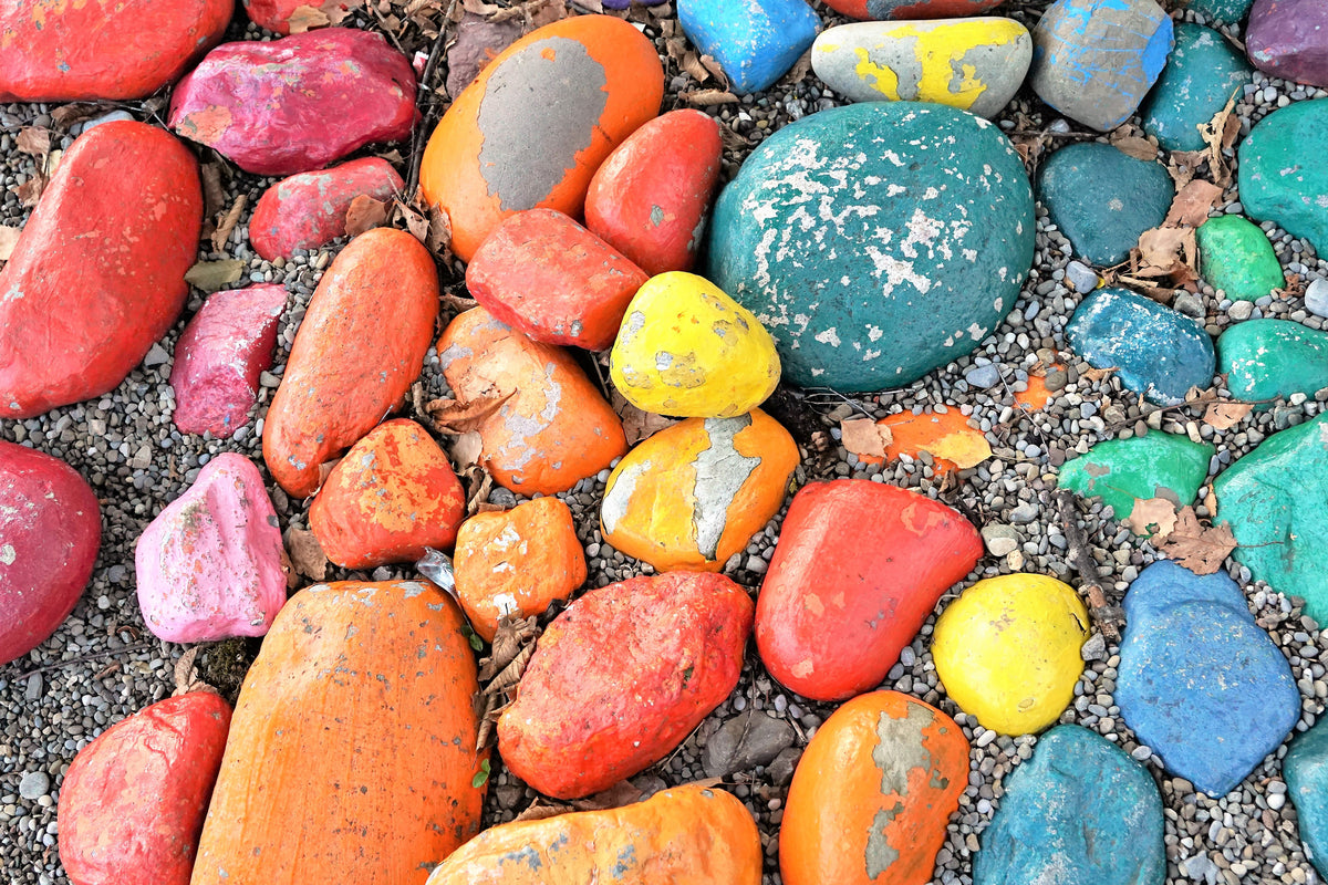 framedcanvas-print-colorful-stones
