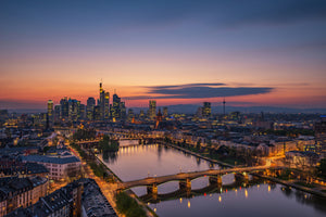 canvas-print-frankfurt-skyline-at-sunset