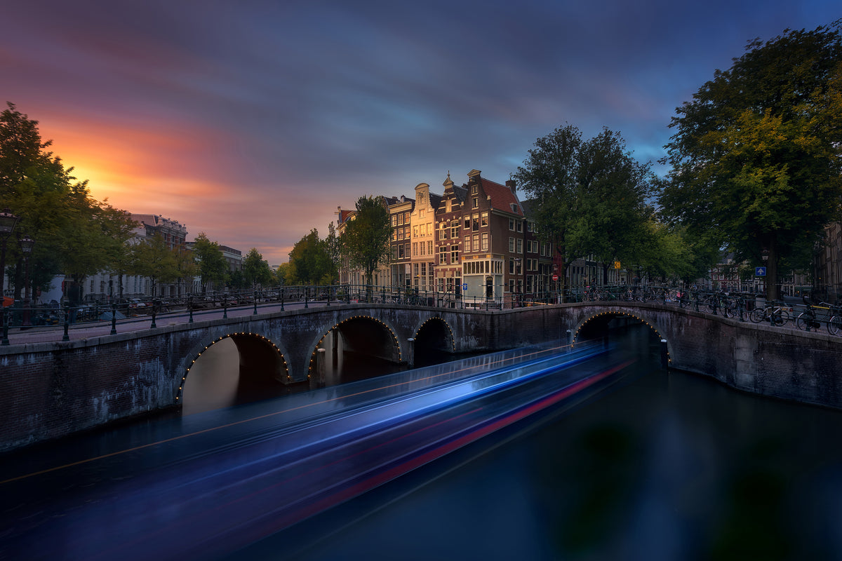 3-piece-acrylic-print-amsterdam-sunset