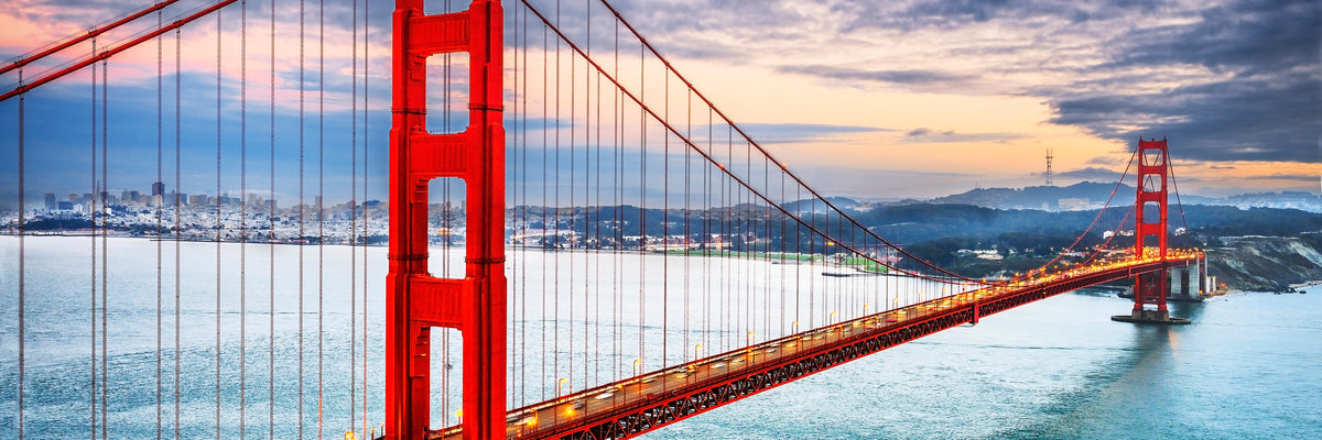 panoramic-3-piece-canvas-print-golden-gate-at-sunset-panorama