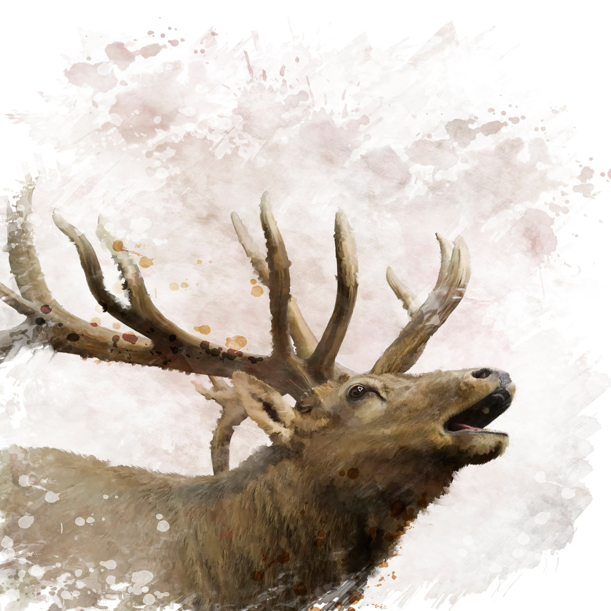 9-piece-canvas-print-elk-painting