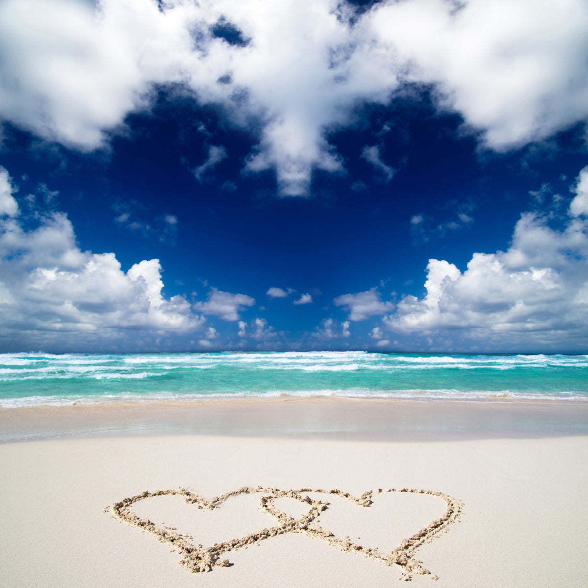 4-piece-aluminium-print-beach-love-s