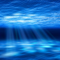 4-piece-aluminium-print-light-under-water