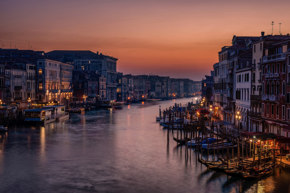 aluminium-print-venice-grand-canal-at-sunset