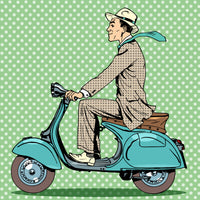 4-piece-acrylic-print-pop-art-vespa-driver