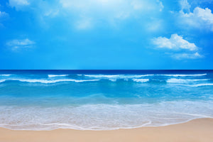 framedposter-print-gentle-beach-waves