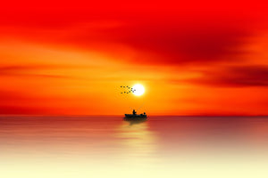 canvas-print-a-fisherman-in-the-sunset