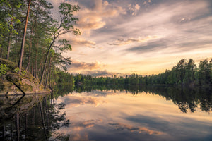 aluminium-print-lake-tarmsjapn-sweden-x