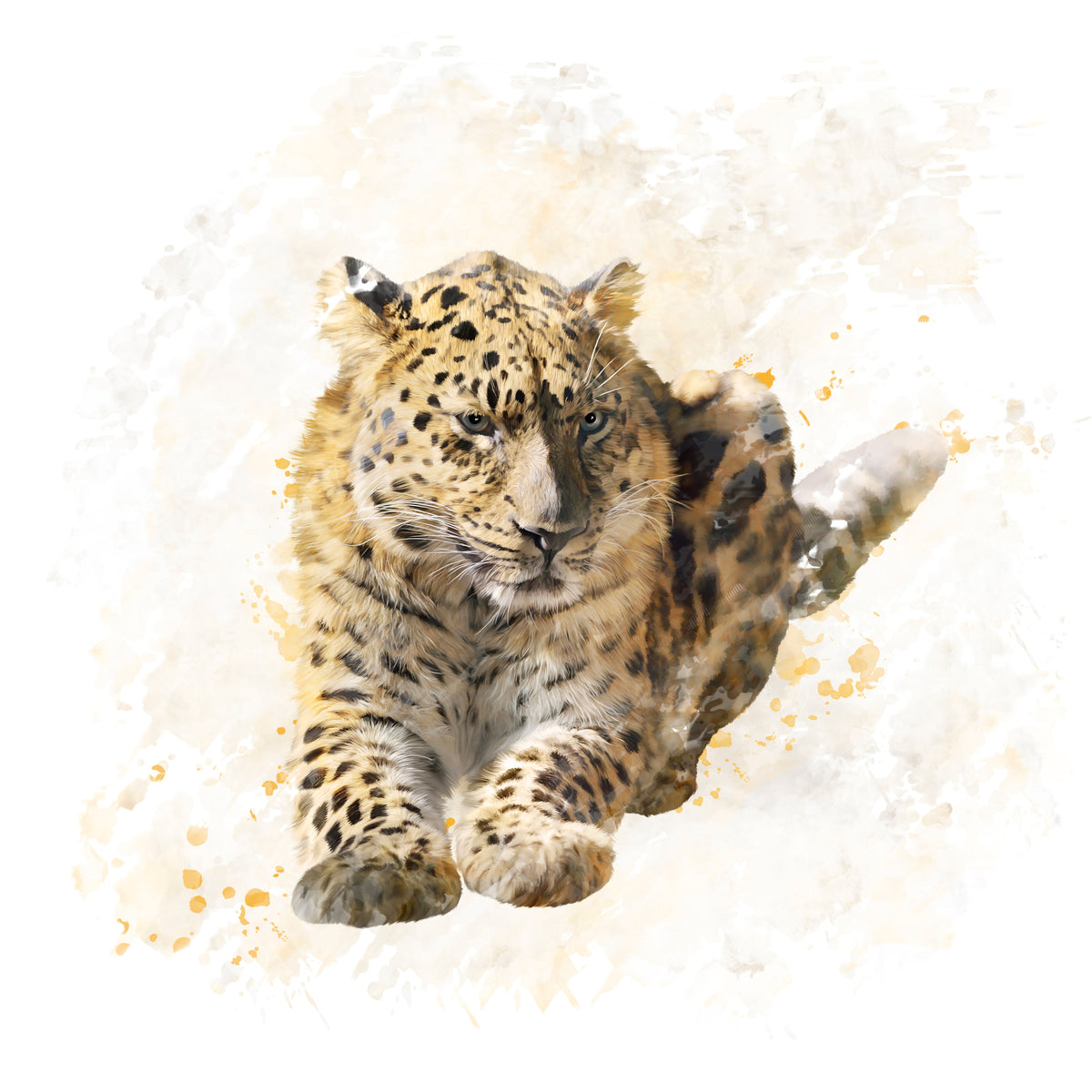 9-piece-canvas-print-painting-lynx