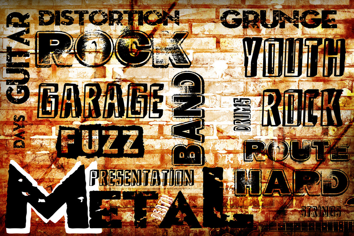 poster-print-rock-in-grunge-style