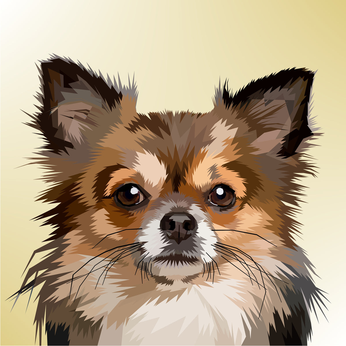 4-piece-acrylic-print-pop-art-dog-portrait