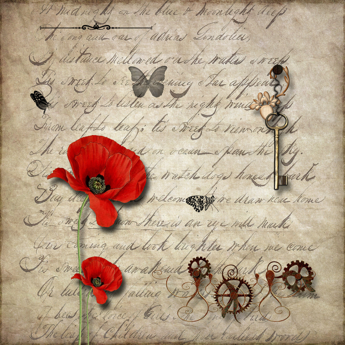 9-piece-acrylic-print-retro-document