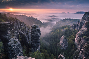 3-piece-canvas-print-sunrise-on-the-rocks