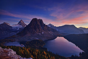 3-piece-canvas-print-twilight-at-mount-assiniboine