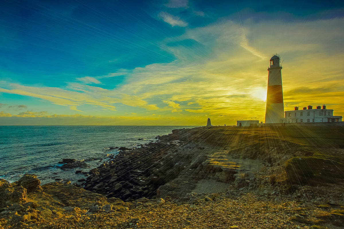 aluminium-print-lighthouse-in-portland