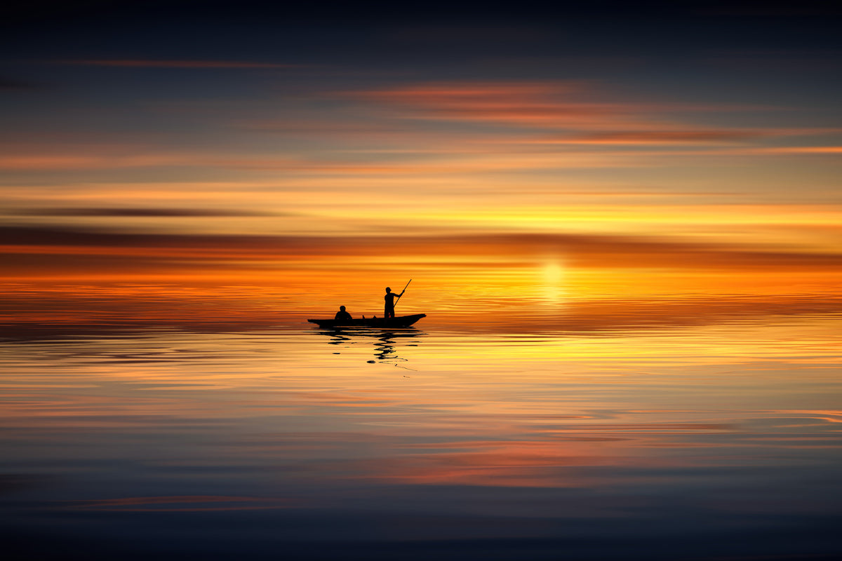 aluminium-print-boat-in-the-golden-light