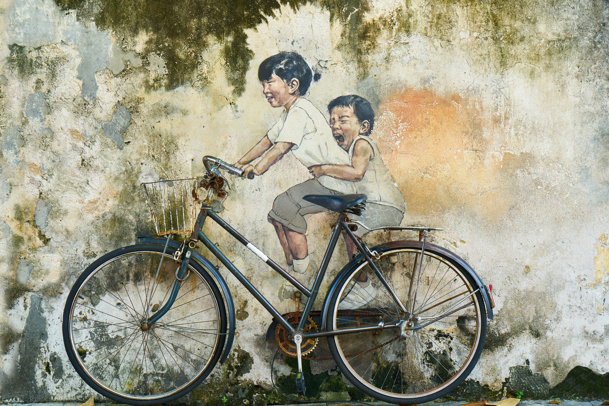 framedposter-print-bicycle-graffiti