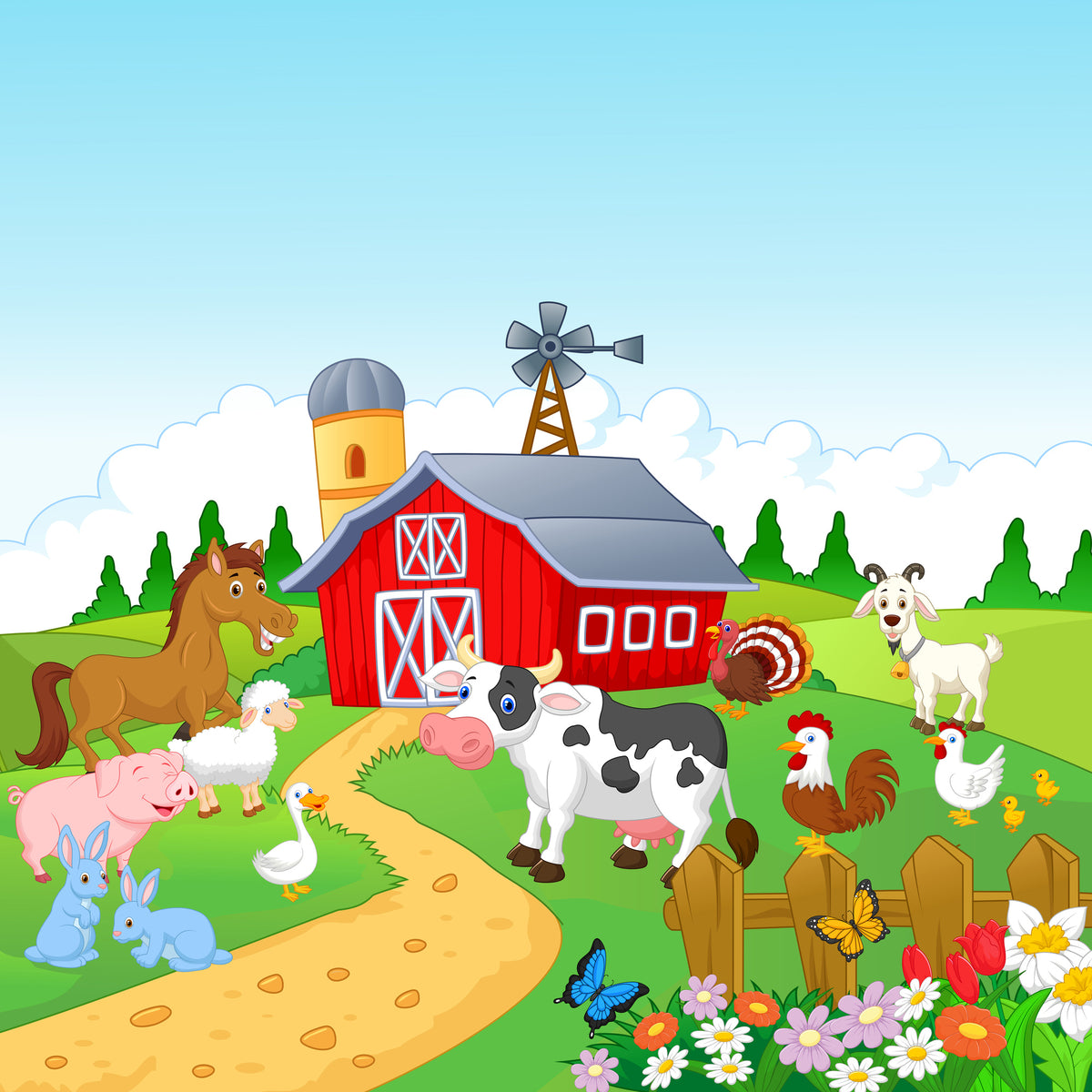 canvas-print-funny-farm