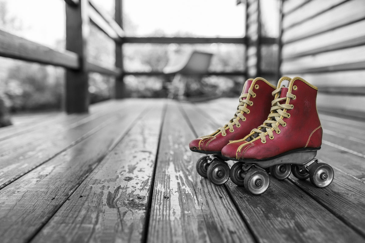 canvas-print-retro-roller-skates