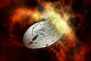 canvas-print-ufo-in-space