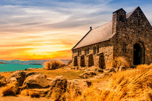 aluminium-print-the-little-church