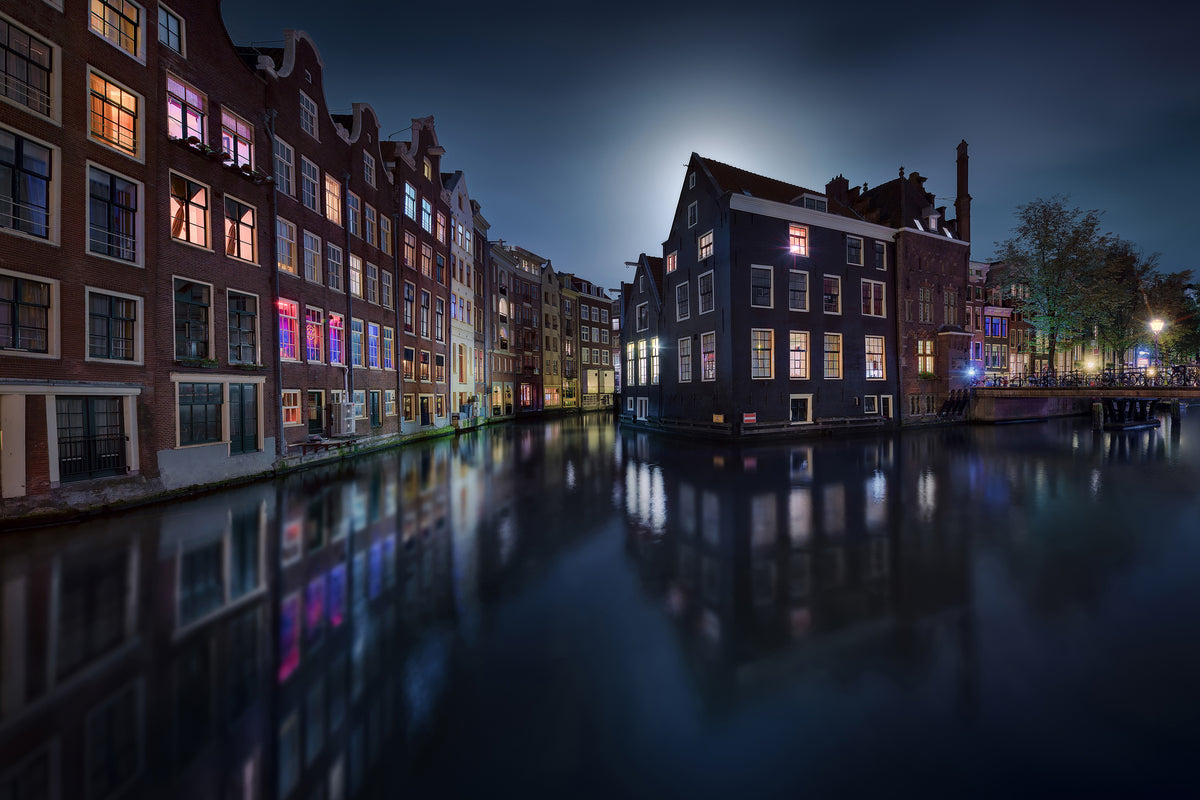 aluminium-print-moonlight-over-amsterdam