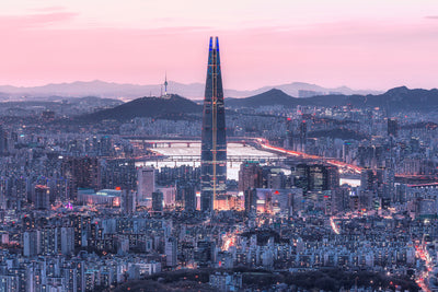 poster-print-seoul-city-x