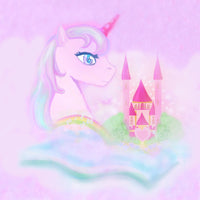 4-piece-aluminium-print-fairytale-castle
