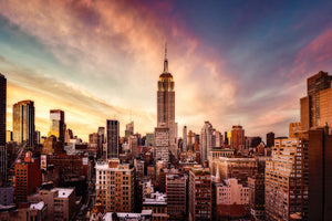 aluminium-print-midtown-sunset